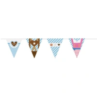 Oktoberfest Plastic Pennant Banner (4m)