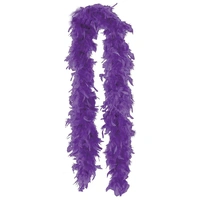 Purple Feather Boa (2m)