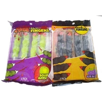 Witch / Zombie Finger Lollipops (80g) - Pk 4