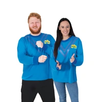 Adult Blue Wiggle Costume Top