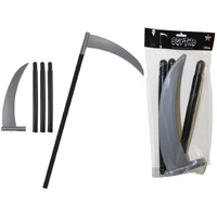 Plastic Reaper's Scythe Halloween Prop (110cm)