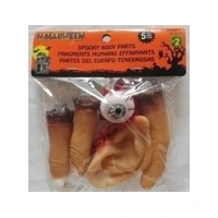 Severed Body Parts Halloween Props - Pk 5