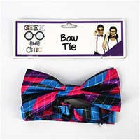 Geometric Nerd Adjustable Bow Tie*