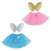 Kids' Fairy Wings & Tutu Set