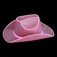 Light-Up Pink Cowboy Hat