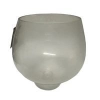 Clear Glass Bowl Pedestal Vase