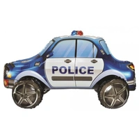 Standing Airz Police Car Balloon