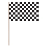 Checkered Plastic Flag