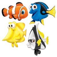 Tropical Fish Cutouts - Pk 4