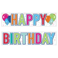 Jumbo Happy Birthday Yard Sign Set*