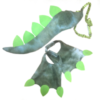 Dinosaur Feet & Tail Set Green