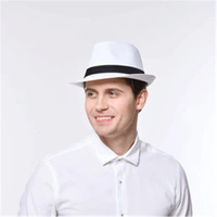 White Fedora Cap