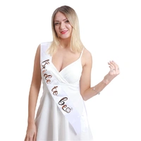 Bride To Be Ivory Sash