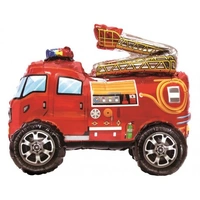 Standing Air Fire Engine Shape (39x39x47cm) - Pk 1