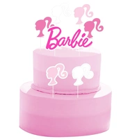 Barbie Ponytail Cake Toppers Kit - Pk 7