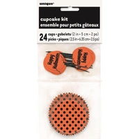 Halloween Cupcake Decorating Kit - Pk 24