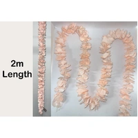 Apricot Orchid  Petal Garland 2m