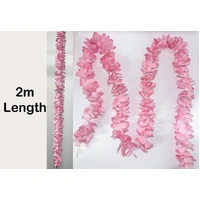 Dark Pink Orchid Petal Garland 2m