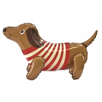 Standing Dachsund Dog Airfill Balloon (68x42x32cm)