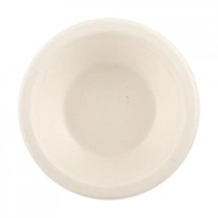 White Eco-Friendly Sugarcane Bowls (16cm) - Pk 10