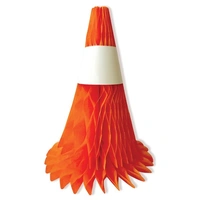 Construction Party Traffic Cone Centrepieces - Pk 3