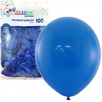 30cm Royal Blue Latex Balloons - Pk 100