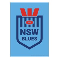 NSW Blues State of Origin Poster (59x42cm)