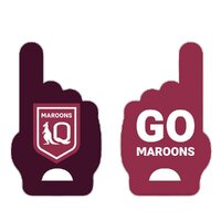 QLD Maroons State of Origin Hand Placard