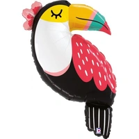 Summer Toucan SuperShape Foil Balloon (40")