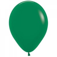 12" Fashion Forest Green Latex Balloons - Pack of 25