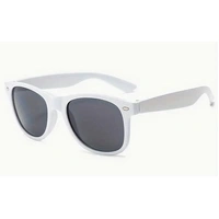 80s White Costume Sunglasses