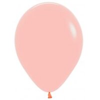 DECROTEX Pastel Melon Mat Balloon (30 cm)