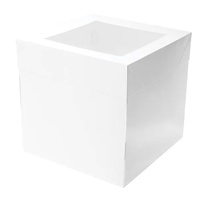 40cm Mondo White Cake Box (40x40x30cm)