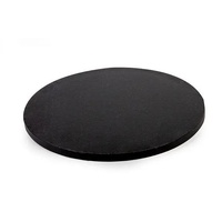 Mondo Black Drum Round Cake Board Round (20cm)