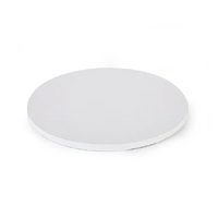 Mondo Drum Cake Board Round White (12 mm, 10 in/25 cm)