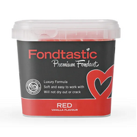 Fondtastic Premium Fondant - Red (1 kg)