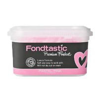 Fondtastic Premium Fondant - Pastel Pink (250 g)
