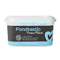 Fondtastic Premium Fondant - Pastel Blue (250 g)