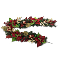 70 x 180cm Holiday Splendor Deluxe Garland