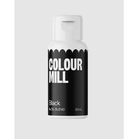 Colour Mill Oil Based Food Colouring - Black (20 ml)