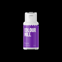 Colour Mill Oil Based Food Colouring - Purple (20 ml)