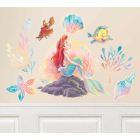 The Little Mermaid Wall Decorating Kit - Pk 8