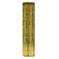 Metallic Gold Foil Fringe Column (30 x 244 cm)