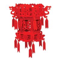 Felt Chinese Palace Lantern (45.72 cm)