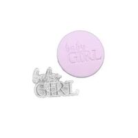 Baby Girl Embossed Stamp