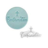 Confirmation with Cross Embossed Stamp