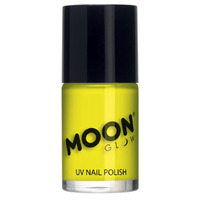 Moon Glow Yellow Intense Neon UV Nail Polish (14ml)