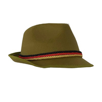 Oktoberfest Khaki German Trenker Hat