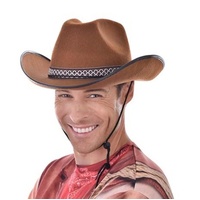 Tan Cowboy Hat w/ Woven Band