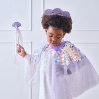 Kids Mermaid Shell Cape